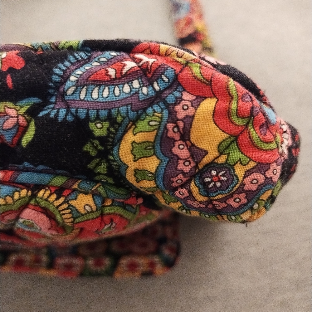 Vera Bradley Paisley Floral Crossbody Adjustable Strap - Picture 12 of 16